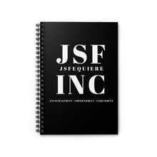 Load image into Gallery viewer, JSF INC Spiral Notebook - Ruled Line