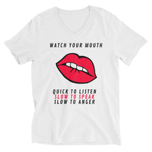 Load image into Gallery viewer, JSFEQUIERE-Unisex Short Sleeve V-Neck T-Shirt