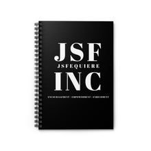 Load image into Gallery viewer, JSF INC Spiral Notebook - Ruled Line
