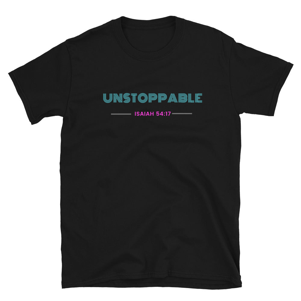 JSFEQUIERE UNSTOPPABLE-Short-Sleeve Unisex T-Shirt (black)