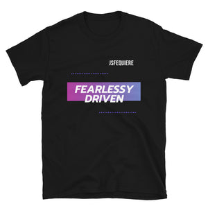 JSFEQUIERE-FEARLESSLY DRIVEN-Short-Sleeve Unisex T-Shirt