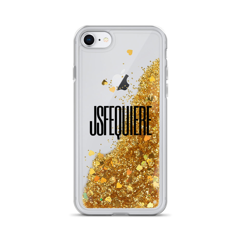 JSFEQUIERE-Liquid Glitter Phone Case